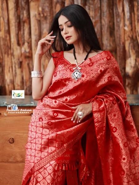 Pure Silk Mekhela Chador
